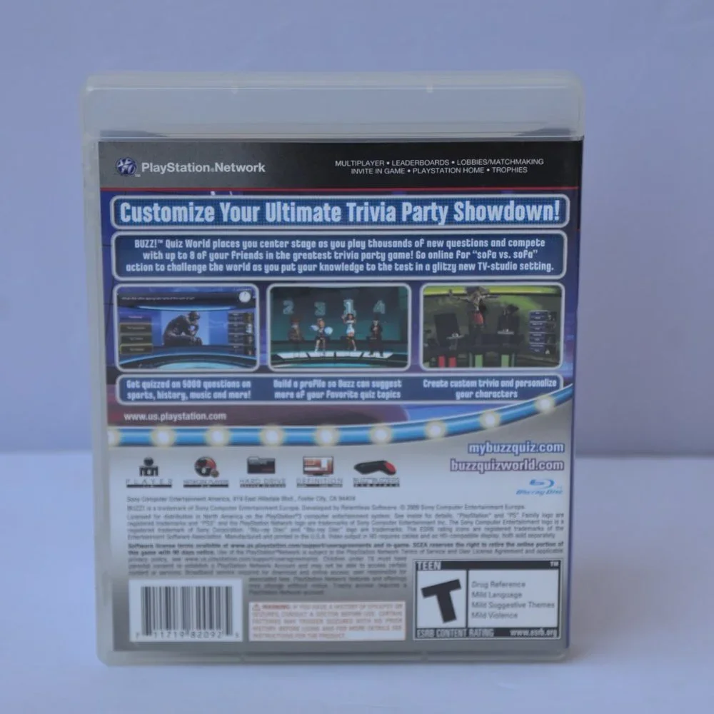 Buzz Quiz World (Sony PlayStation 3)
